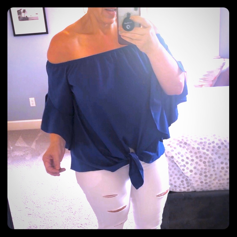 Off the shoulder top